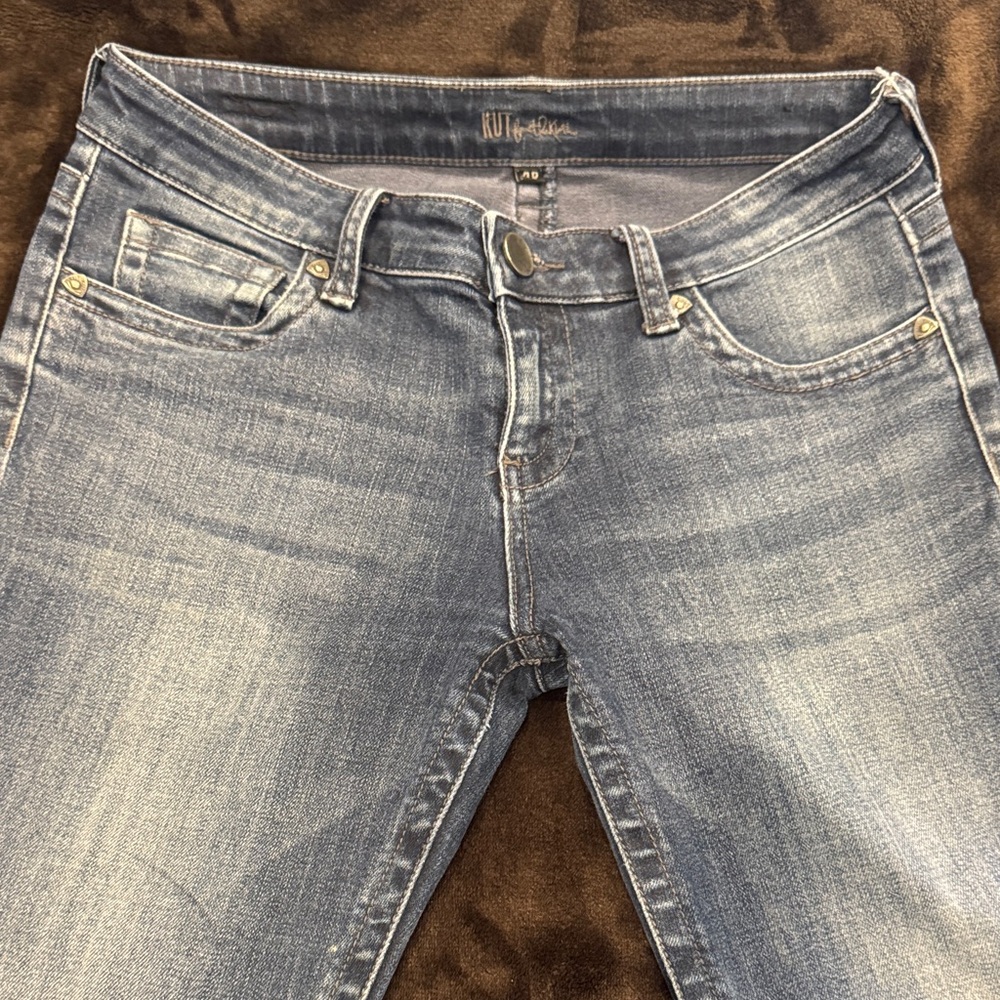 Kut from the Kloth Light Wash Skinny Jeans